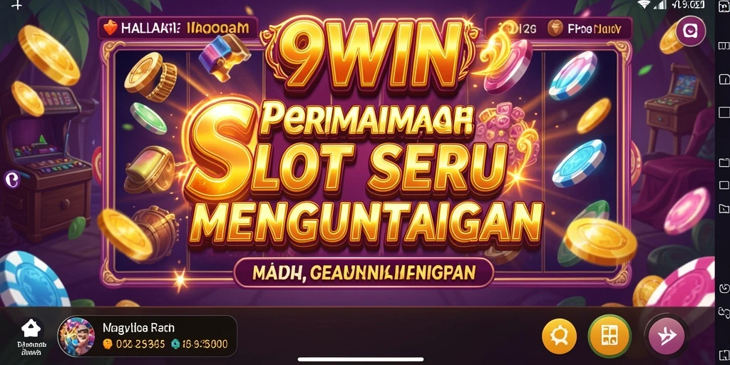 Gameplay seru dari 9WIN dengan berbagai tema slot yang menarik.