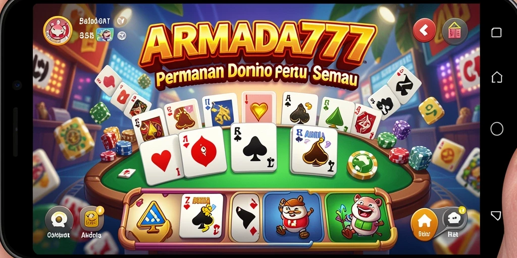 Tampilan gameplay Domino yang mengasyikkan dari ARMADA777.