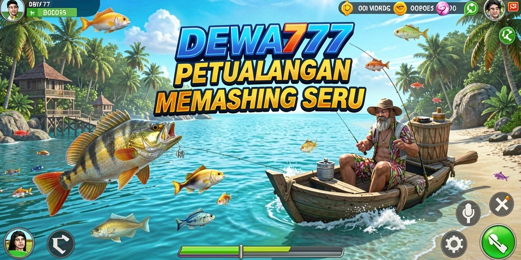 Tangkapan ikan yang menakjubkan dalam gameplay DEWA777.