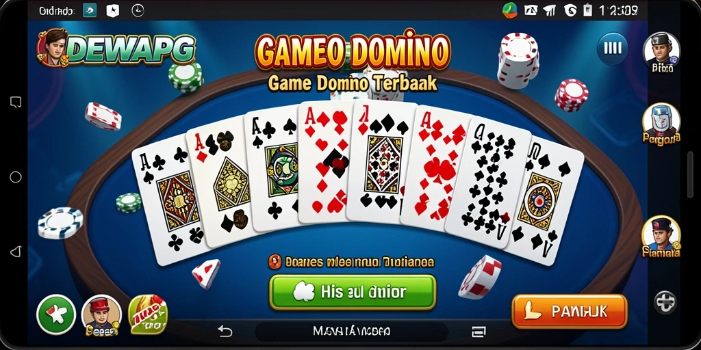 Tampilan menarik dari gameplay DEWAPG yang seru dan interaktif.