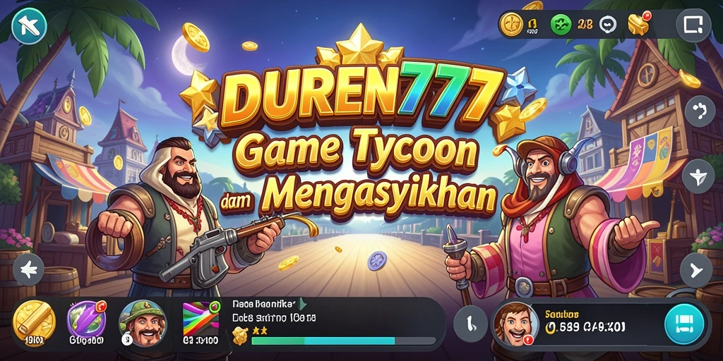 Tampilan gameplay DUREN777 yang menarik dan interaktif