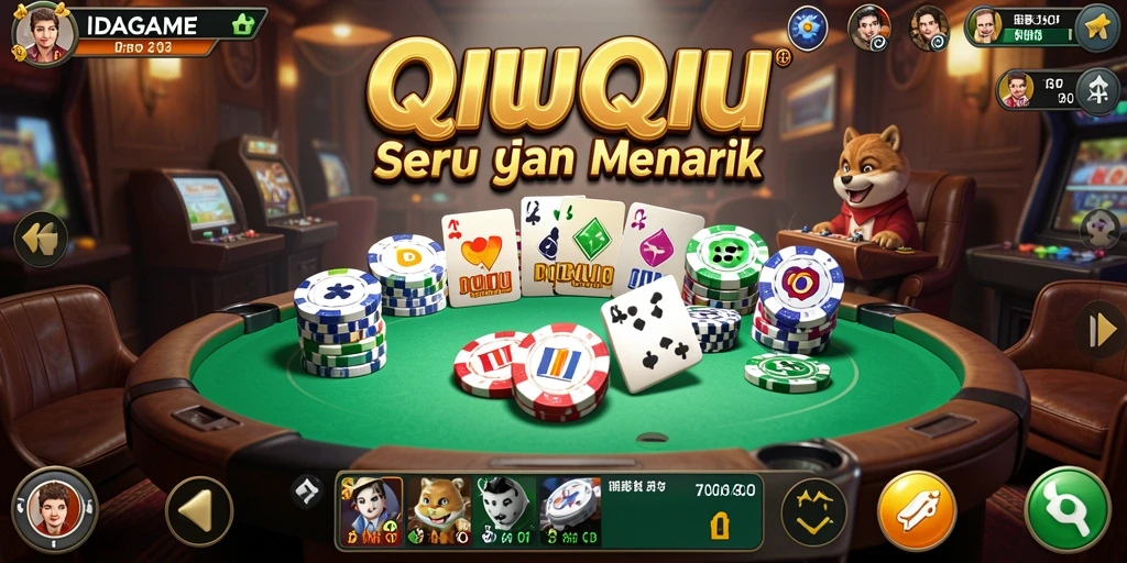 Screenshot utama <strong>IDAGAME</strong> menampilkan gameplay QiuQiu yang menarik.