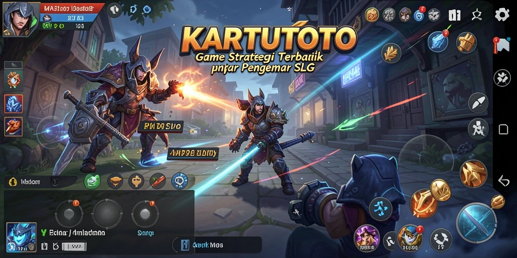 Tangkapan layar KARTUTOTO menampilkan gameplay mendebarkan dalam strategi SLG.