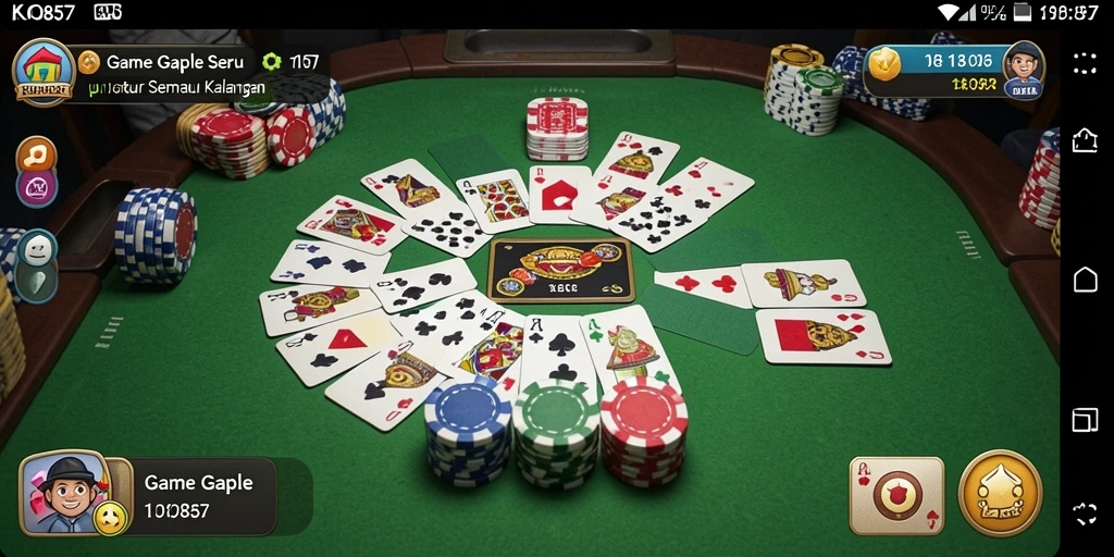 Tampilan screenshot gameplay seru KO857 yang penuh strategi.