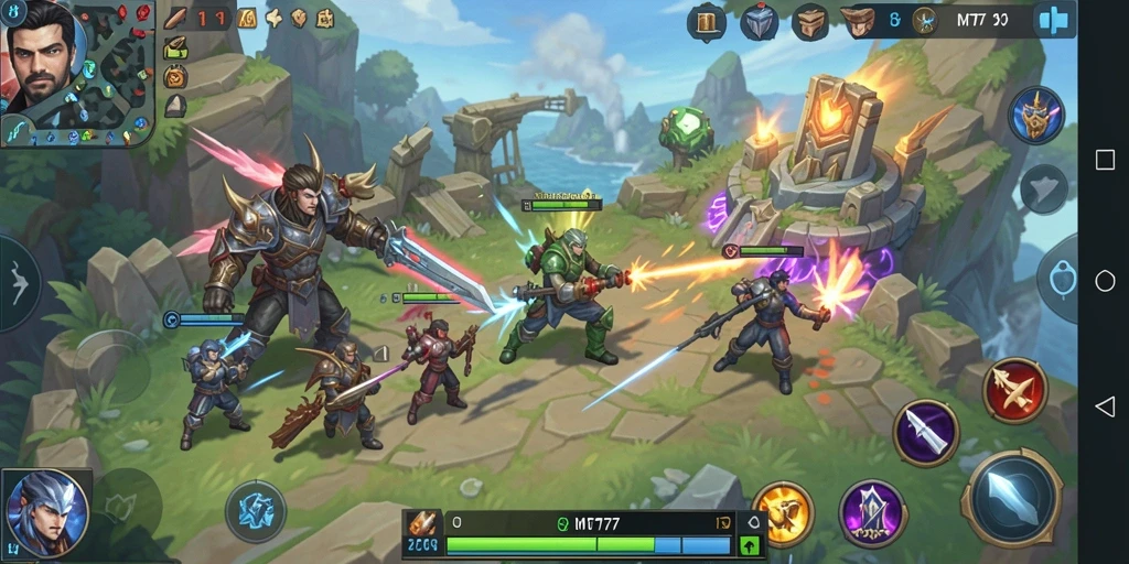 Tampilan menarik gameplay MT777 yang seru dan menantang.