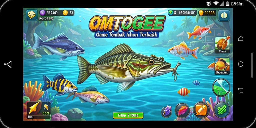 Screenshot dari gameplay OMTOGEL yang menarik dan penuh aksi Tembak Ikan.