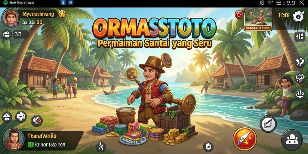 Screenshot gameplay ORMASSTOTO yang menunjukkan keseruan bermain.