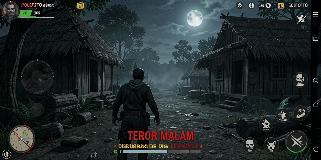 Gameplay POLOTOTO yang menakutkan dan mencekam.