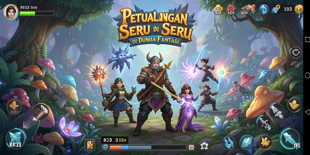 Gameplay seru dan grafis menawan dari RR33.