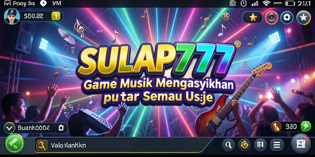 Tampilan gameplay <strong>SULAP777</strong> yang menarik dan penuh warna.