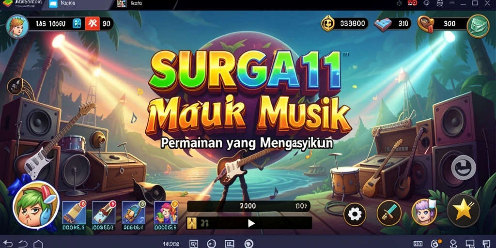 Tampilan gameplay SURGA11 yang seru dan interaktif.